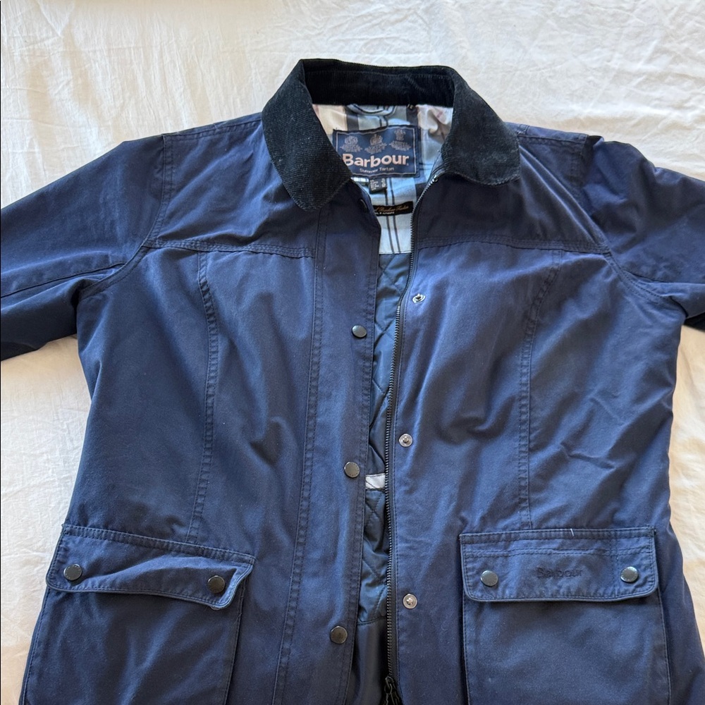 Barbour Dark Blue Outdoor Jacket